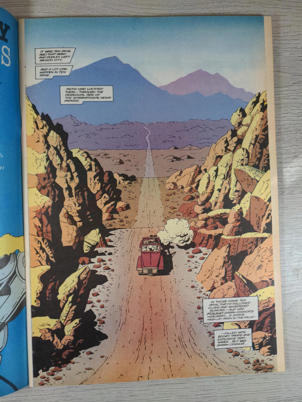 The Terminator Comic Issue 8 March 1992 Trident Comics Vintage - Retrorama UK