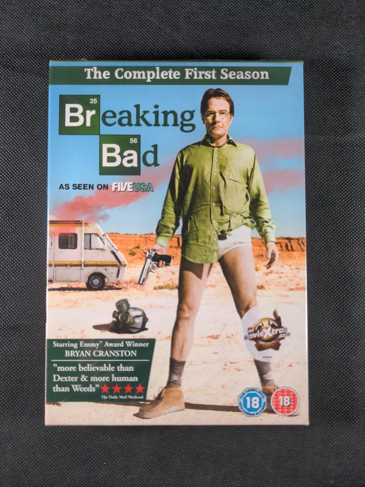 Breaking Bad - Series 1 - Complete (DVD, 2009) PAL Region 2 New Sealed