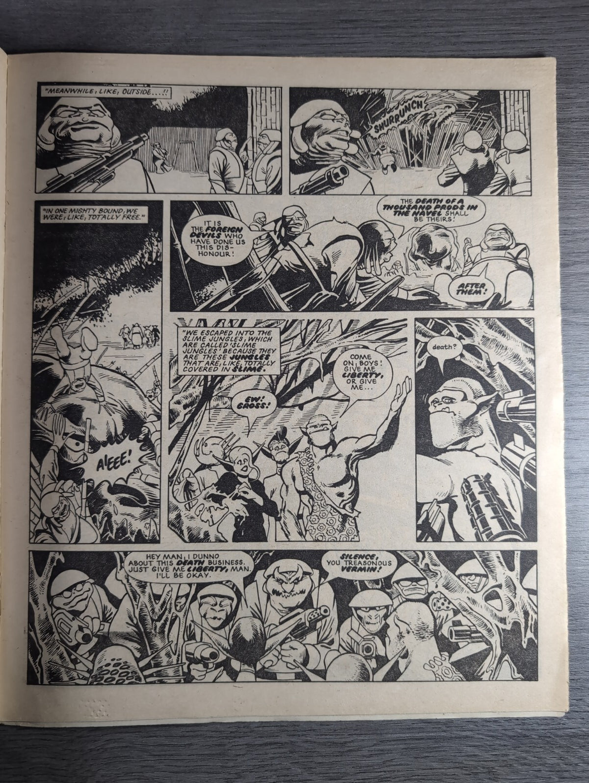 2000AD Prog 358 Featuring Judge Dredd Comic 3rd March 1984 Vintage Retro Comic