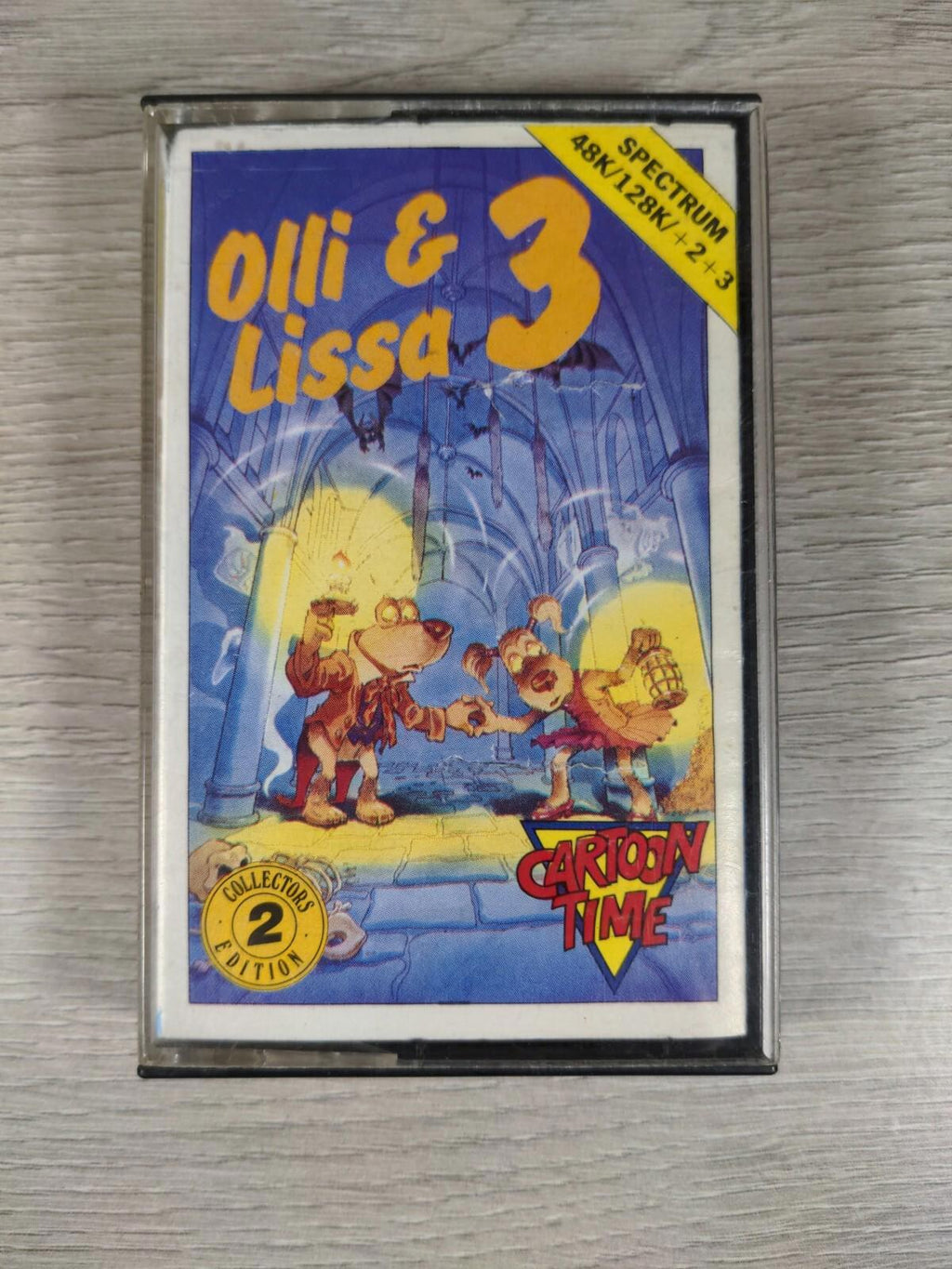 Olli & Lissa 3 ZX Spectrum 48K 128K Game Cassette Tested & Working