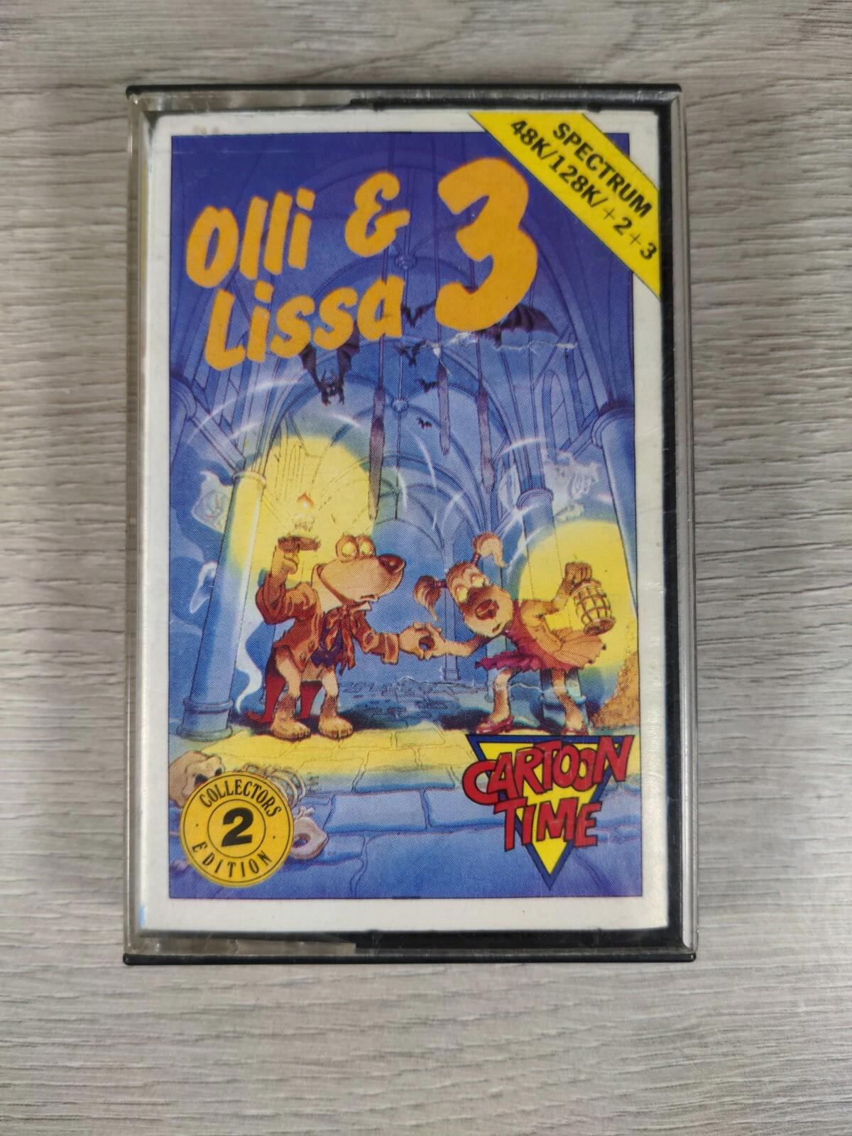 Olli & Lissa 3 ZX Spectrum 48K 128K Game Cassette Tested & Working