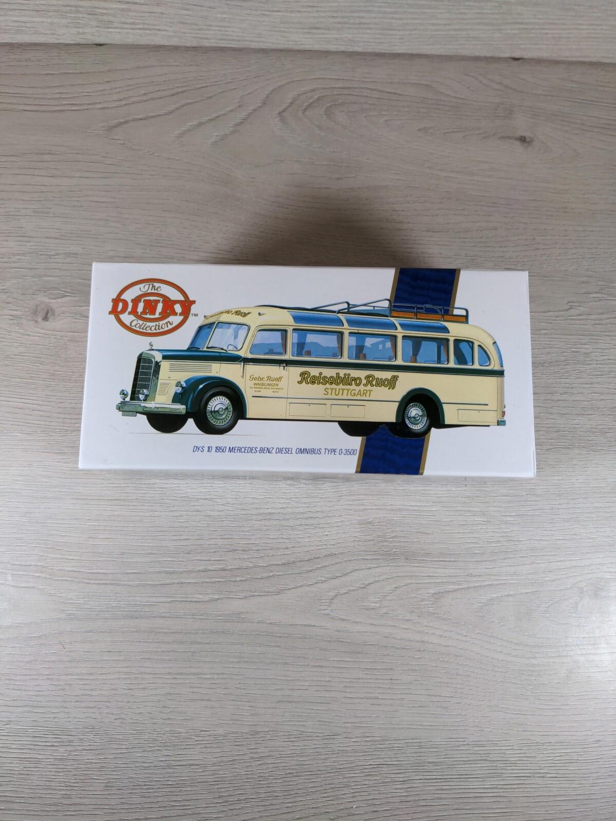 The Dinky Collection DY-S 10 1950 Mercedes-Benz Diecast Omnibus Type 0-3500 - Retrorama UK