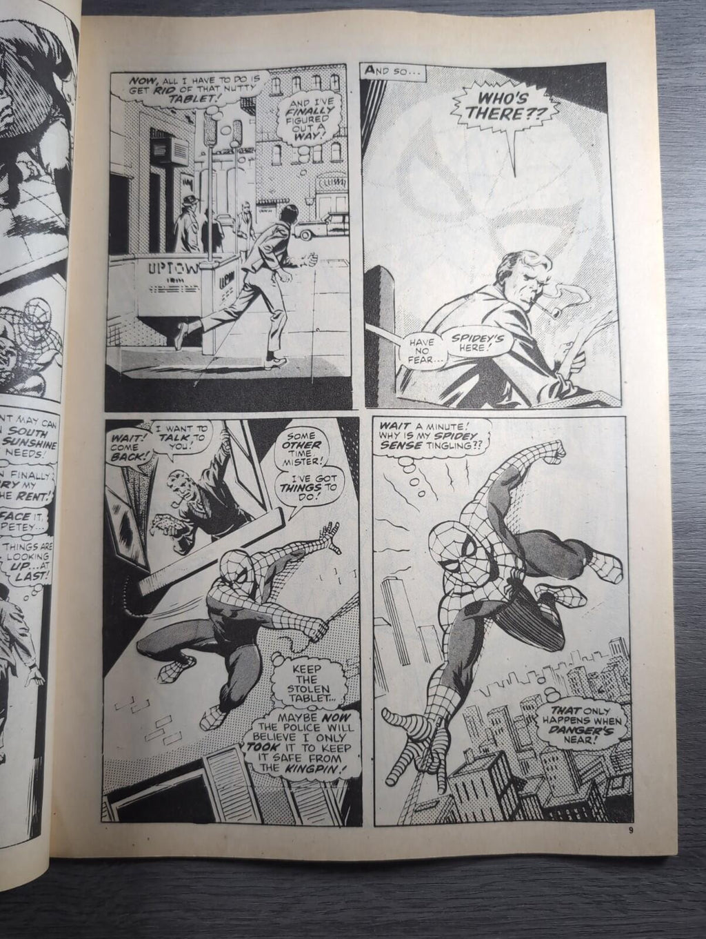 Spider-Man Comics Weekly No83 Marvel Comics UK 14th September 1974 Vintage Comic