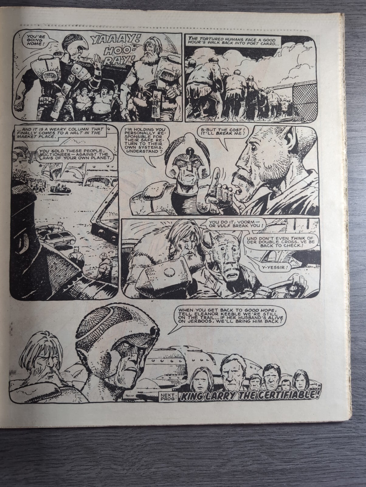 2000AD Prog 428 Featuring Judge Dread Comic 27th July 1985 Vintage Retro Comic
