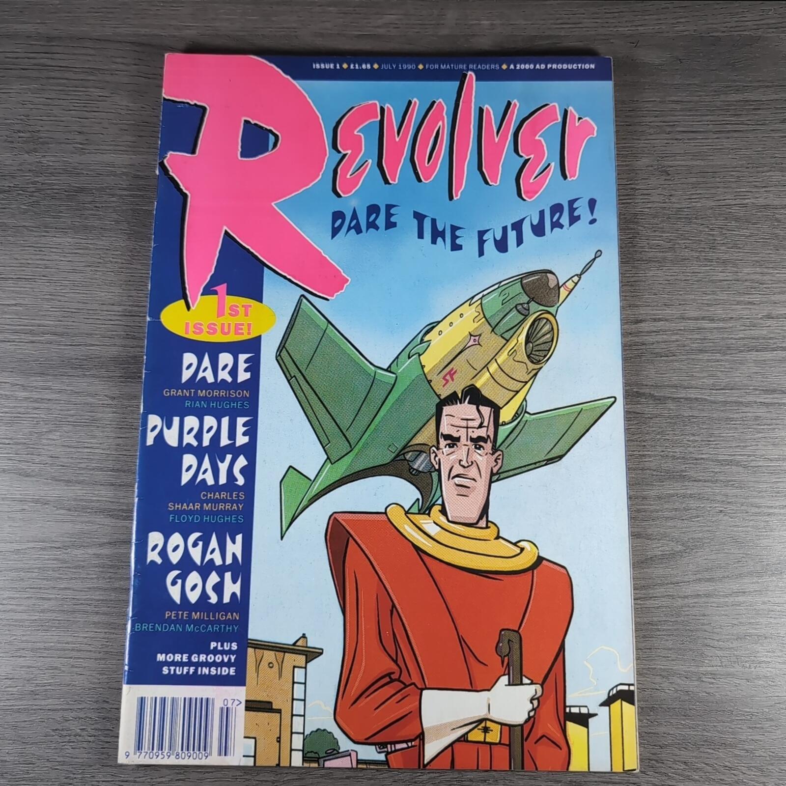 Revolver Comic Issues 1, 2 & 3  A 2000AD Production Vintage Comic