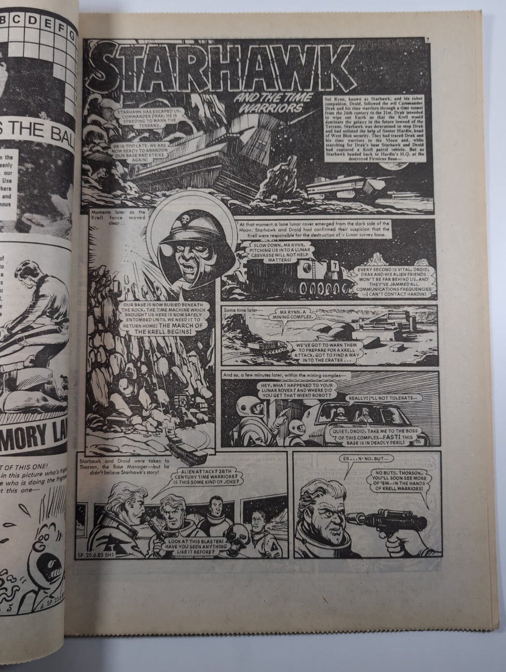 Spike Comic Issue No. 23 June 25th 1983 D.C Thomson Vintage Retro Comic