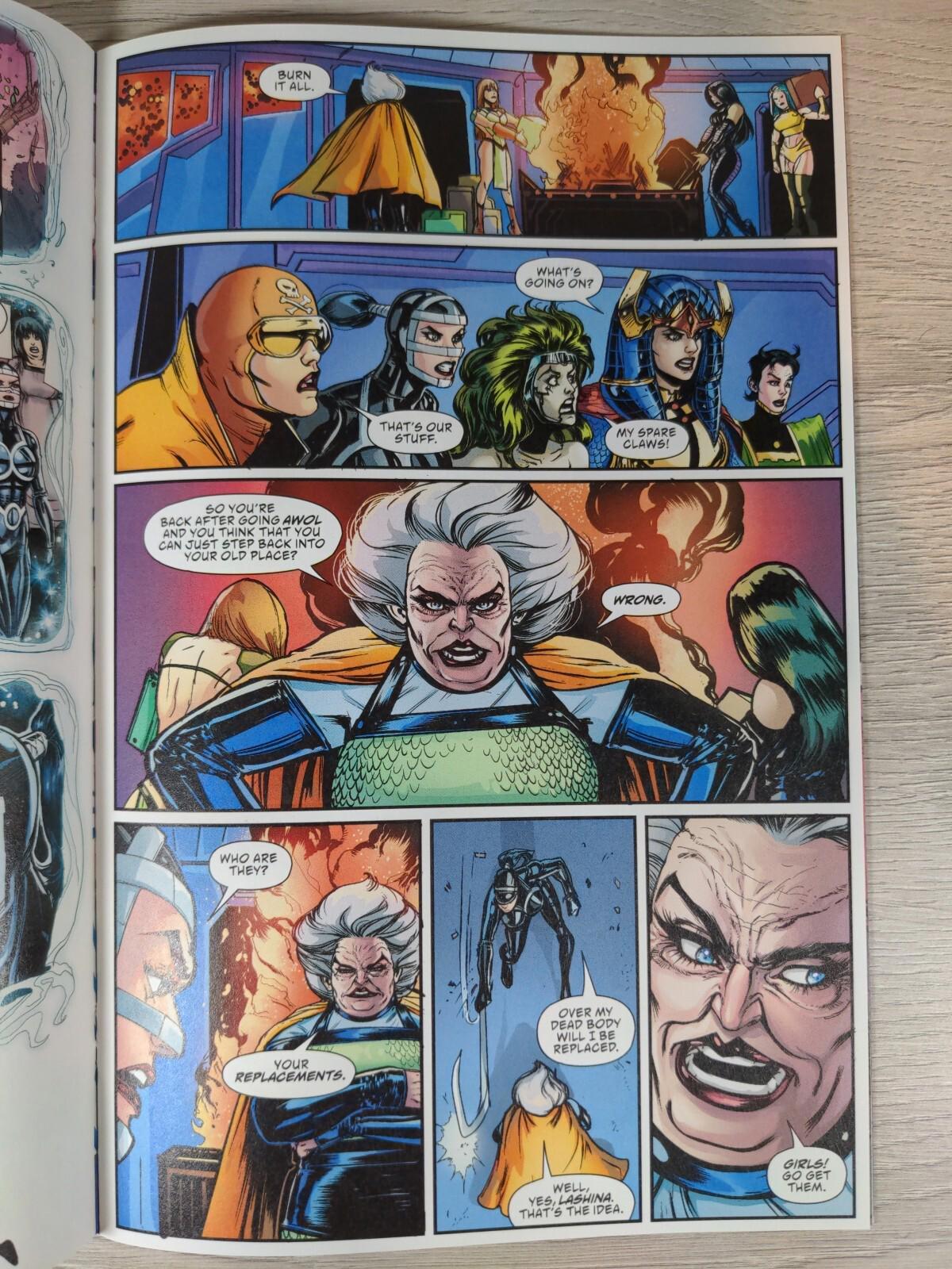 DC Universe - Female Furies Comic issue No 6 - Darkseid Defeated - 2019