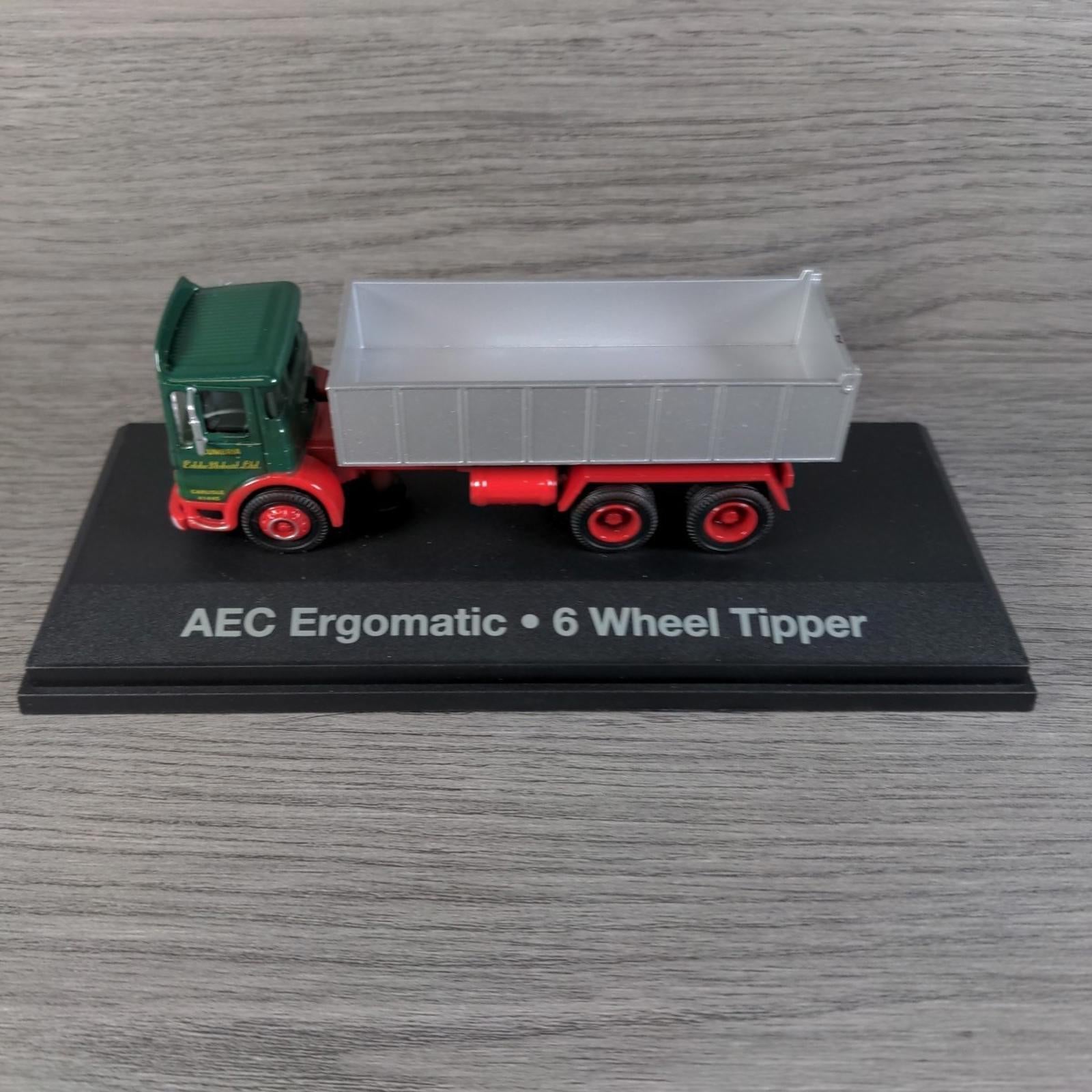 Atlas Editions Eddie Stobart ACE Ergomatic 6 Wheel Tipper 1:76 Scale Die-Cast