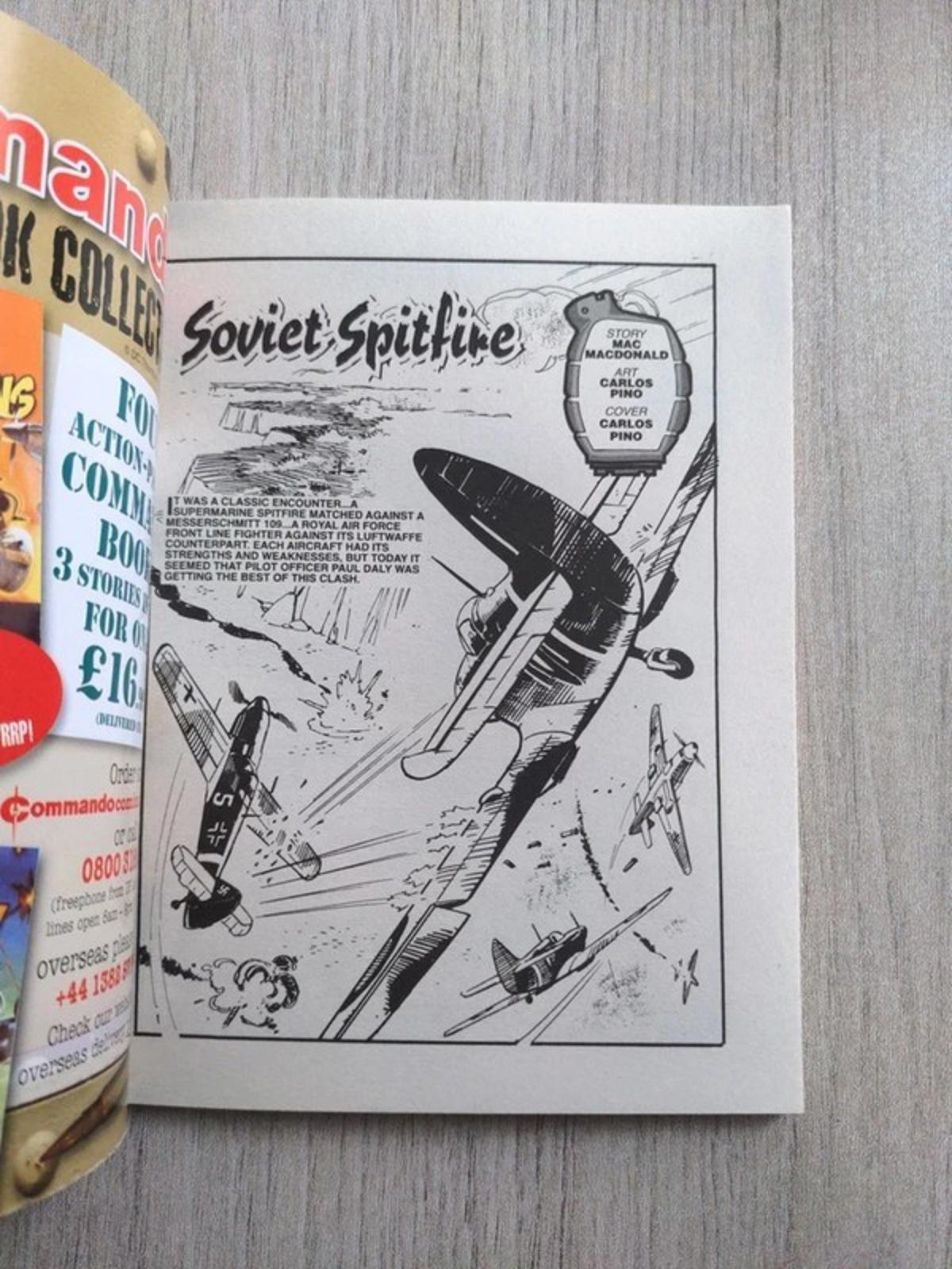 Commando Comic Issue Number 2504 Soviet Spitfire
