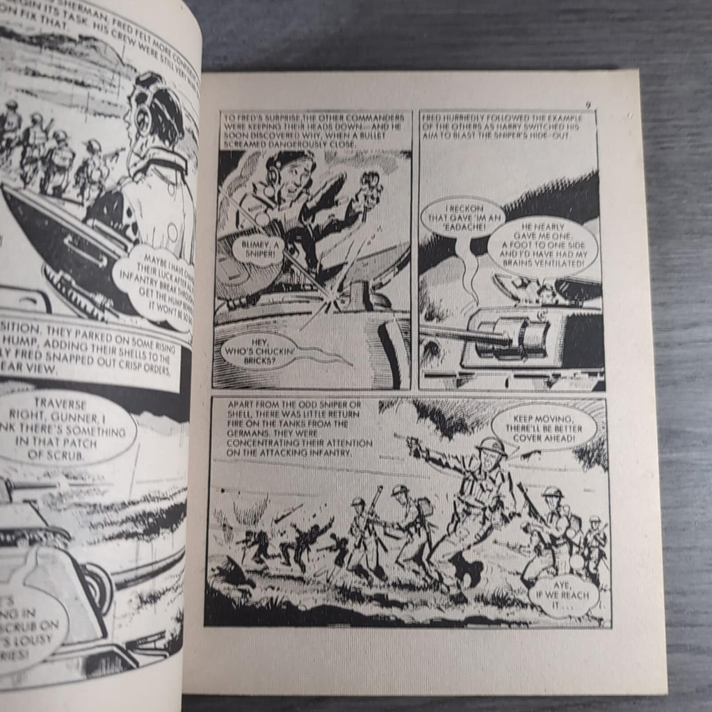 Commando Comic Issue Number 1390 The Tank Men