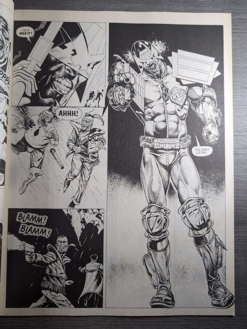 2000AD Prog 634 Featuring Judge Dread Comic 8th July 1989 Vintage Retro Comic - Retrorama UK