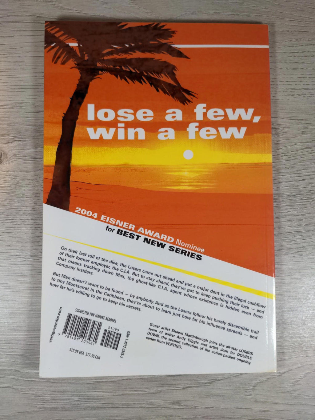 The Losers Double Down Vol 2 by Andy Diggle Vertigo Graphic Novel - Retrorama UK