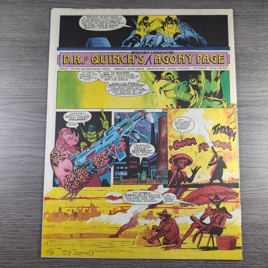 2000AD Prog 528 Featuring Judge Dredd 27th June 1987 Vintage Comic