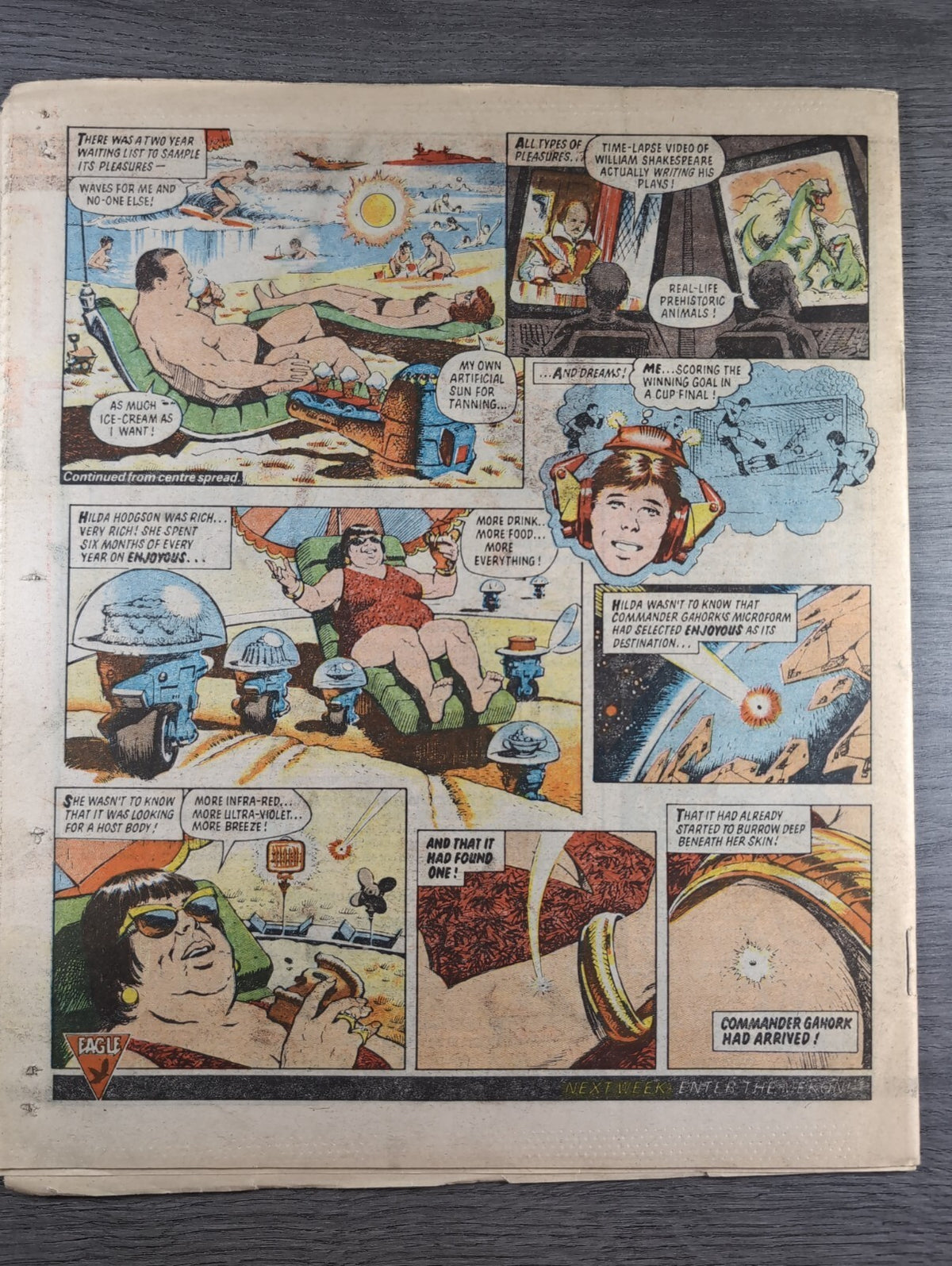 Eagle Comic Issue No 131 22nd September 1984 Vintage Retro UK Comic