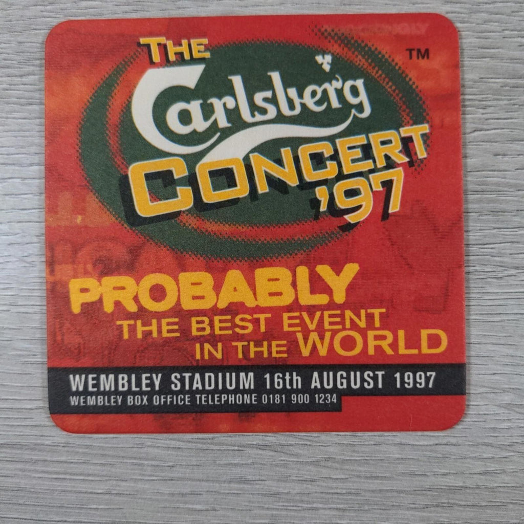 Carlsberg 4 x Vintage Beer Mats Pub Bar Coaster Breweriana - Retrorama UK
