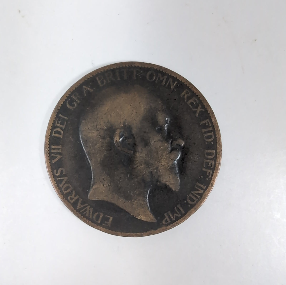 6 x Victorian/Edwardian One Penny 1D Coins 1886, 1896, 1900, 1902 x 2, 1903