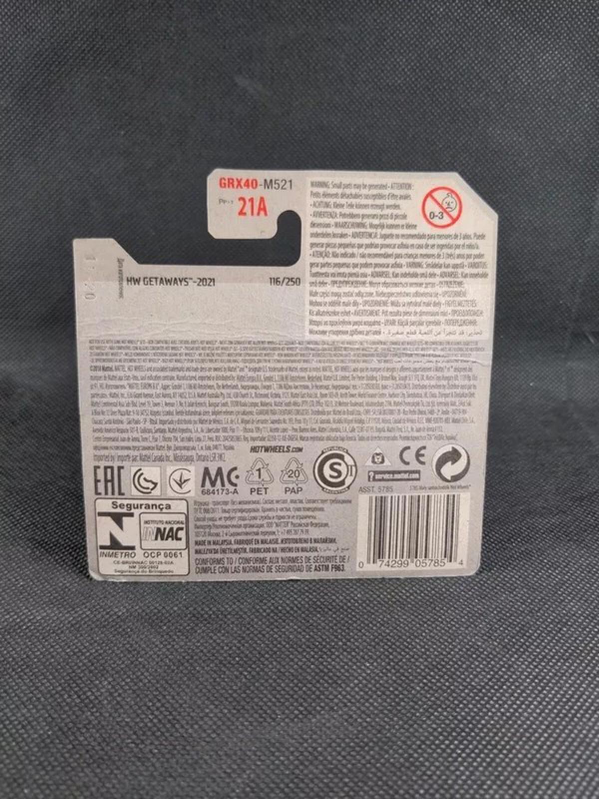 Hot Wheels - Twinnin N Winnin 116/250 - HW Getaways 4/5 - 2021 Diecast Model