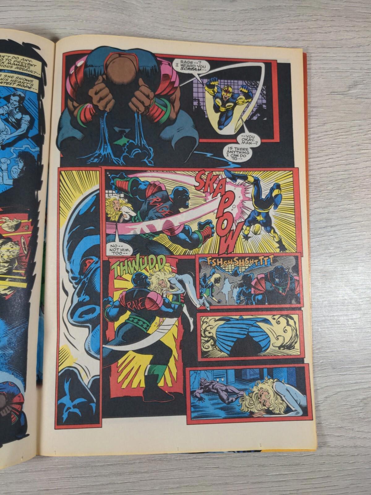 Marvel Comics: The New Warriors Forces Of Darkness Forces Of Light Part 3 #34