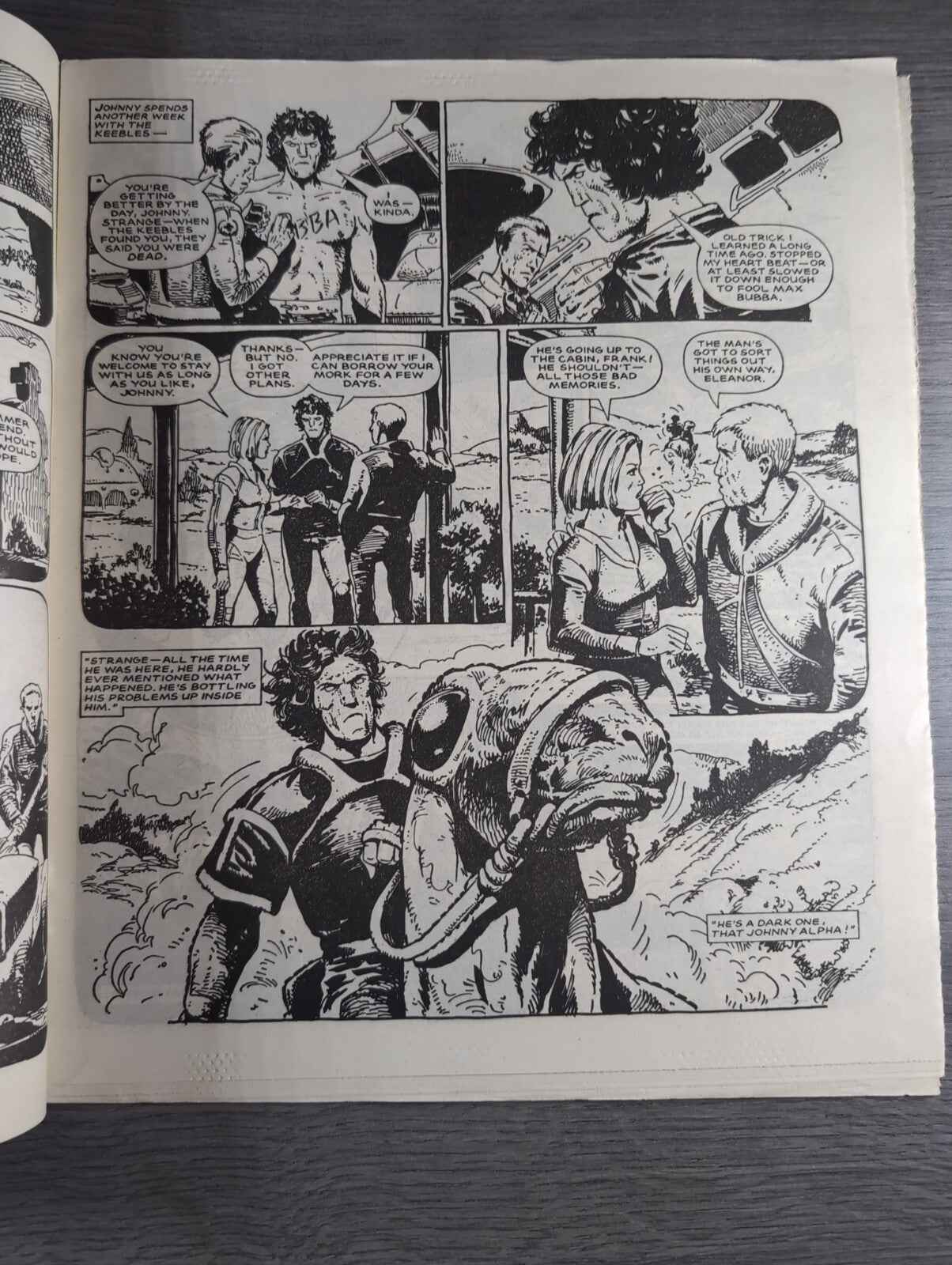2000AD Prog 467 Featuring Judge Dread Comic 26th April 1986 Vintage Retro Comic