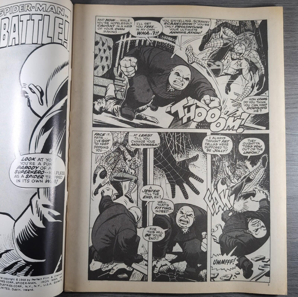 Spider-Man Comics Weekly No 80 Marvel Comics UK 24th August 1974 Vintage Comic