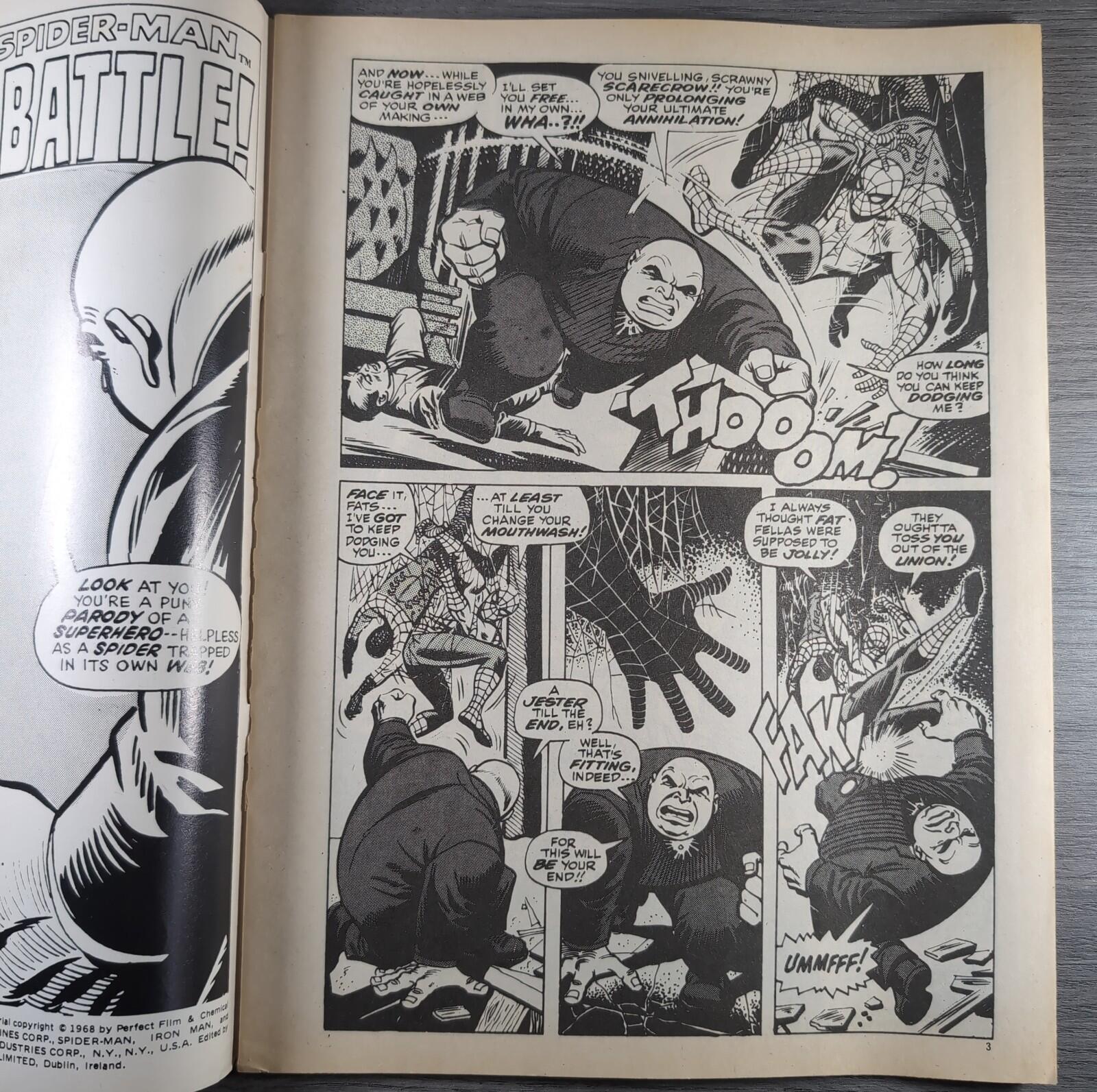 Spider-Man Comics Weekly No 80 Marvel Comics UK 24th August 1974 Vintage Comic