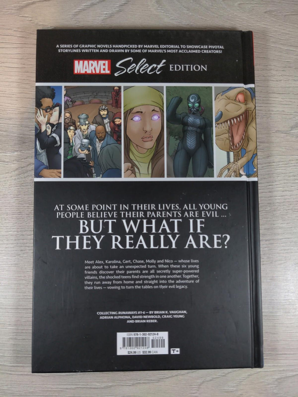 Marvel Comics Select Edition Runaways Pride & Joy Hardcover Graphic Novel - Retrorama UK