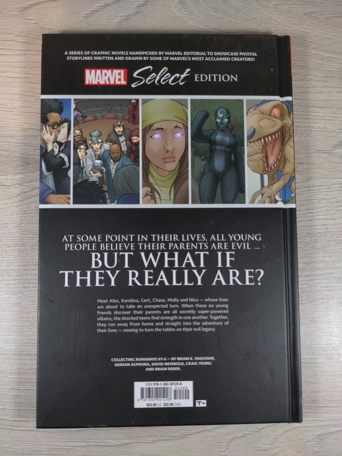 Marvel Comics Select Edition Runaways Pride & Joy Hardcover Graphic Novel - Retrorama UK