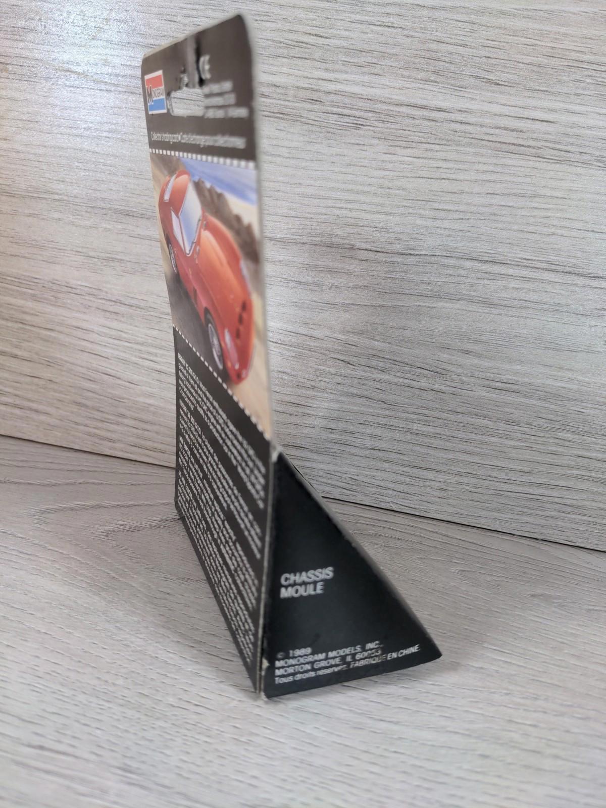 Monogram Mini Exacts 62 Ferrari 250 GTO No 2030 Diecast Model Car 1:87 H.O Scale