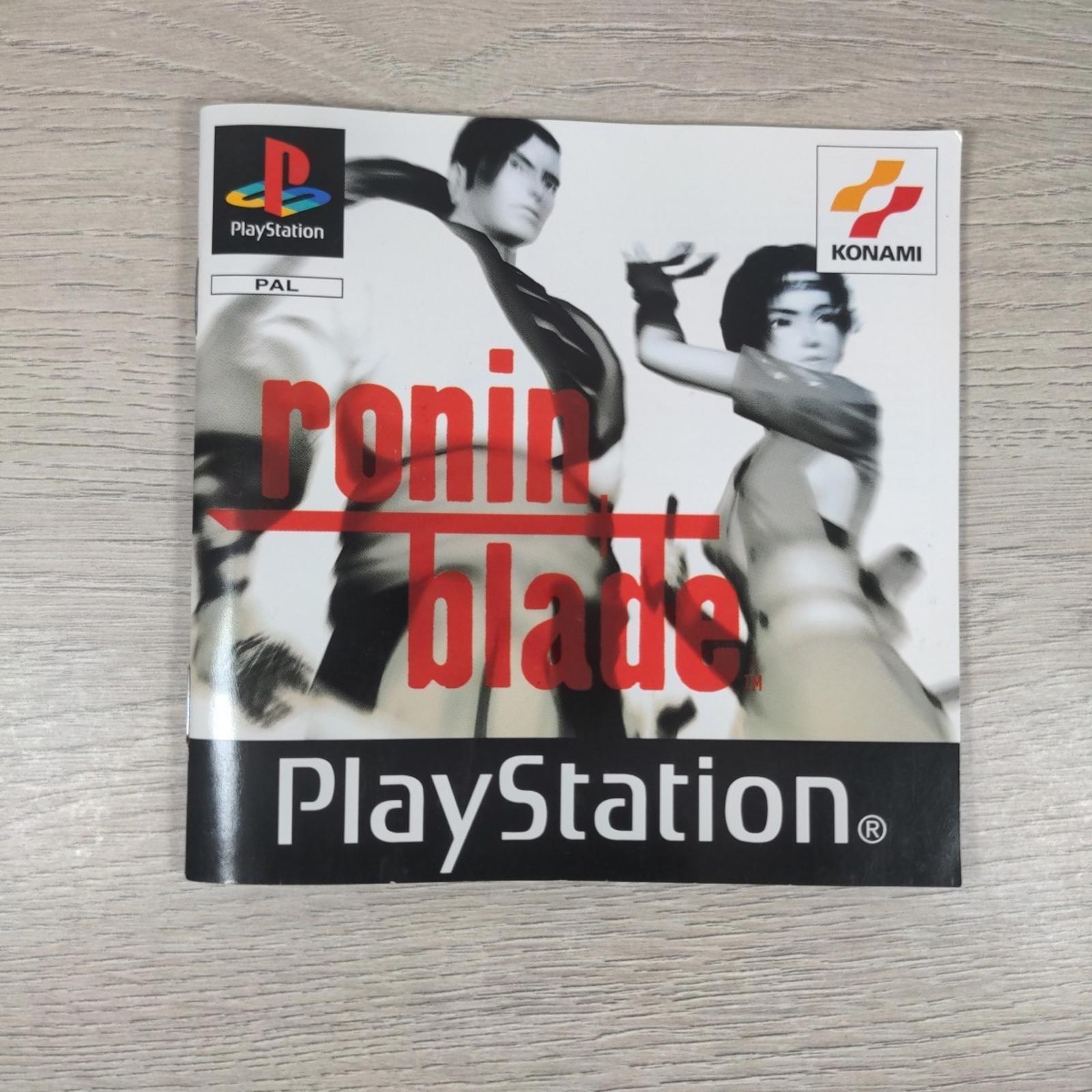 Ronin Blade Playstation 1 PS1 Game + Manual Tested & Working PAL
