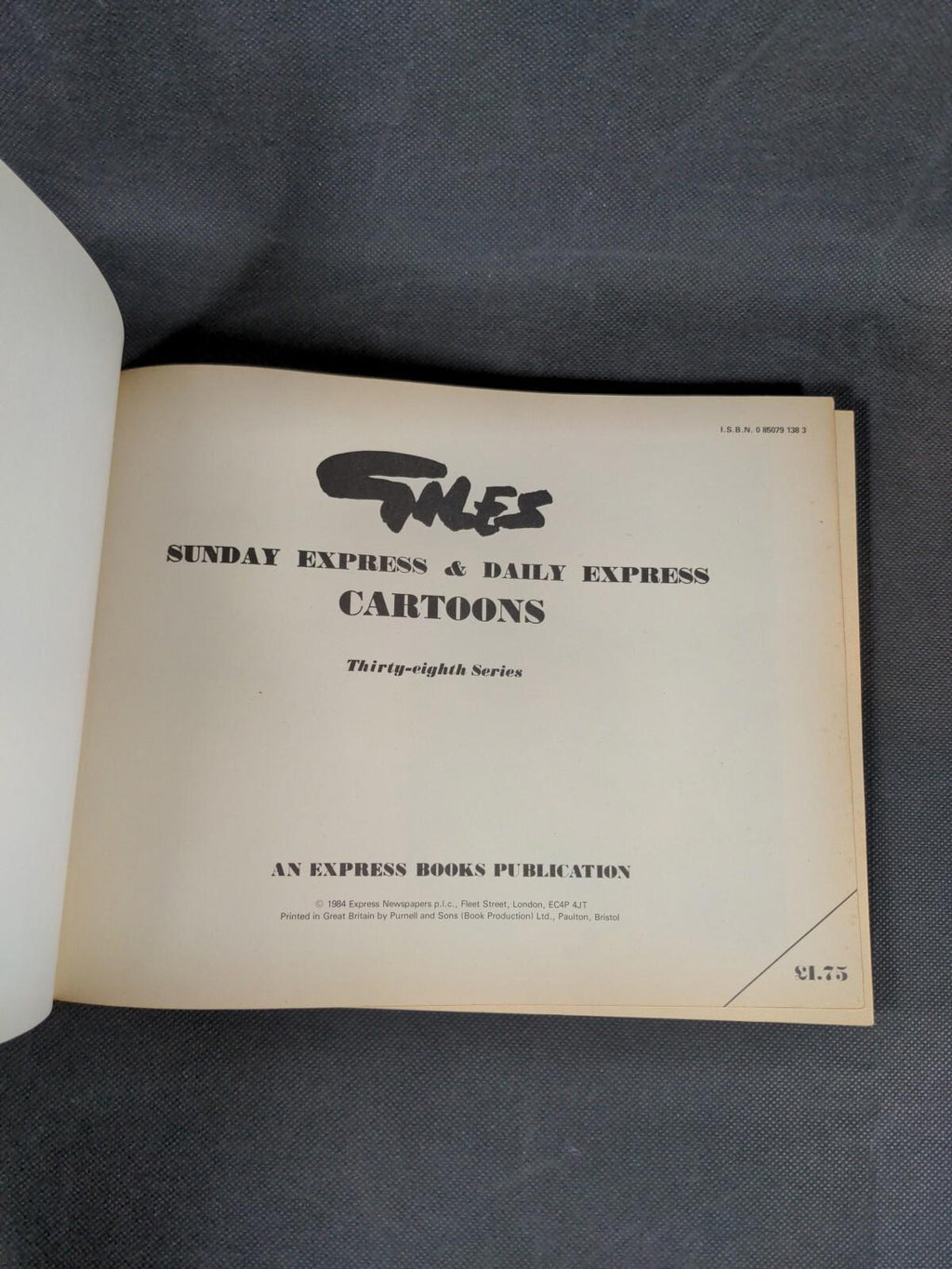 Giles Annual - 1984 - Thirty Eighth Series - Cartoon Book - Unclipped
