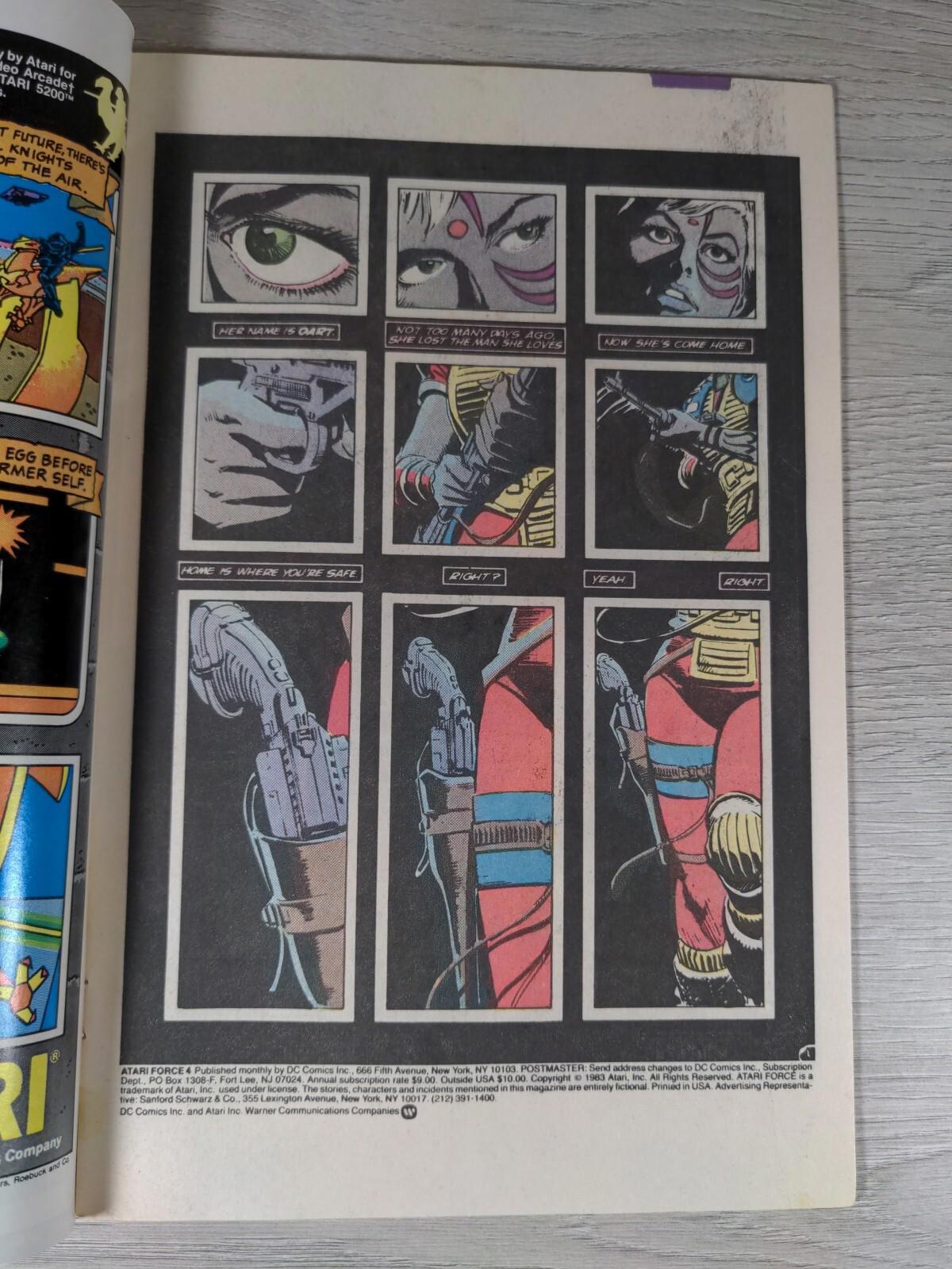 DC Comics Atari Force #4 Jerry Conway Jose Luis 1984  -  Vintage Comic