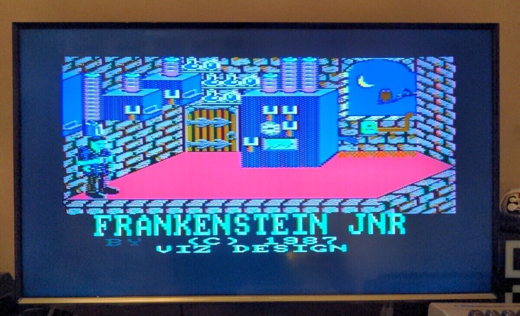 Frankenstein Jnr. Commodore 64 C64 Game Cassette Tested & Working