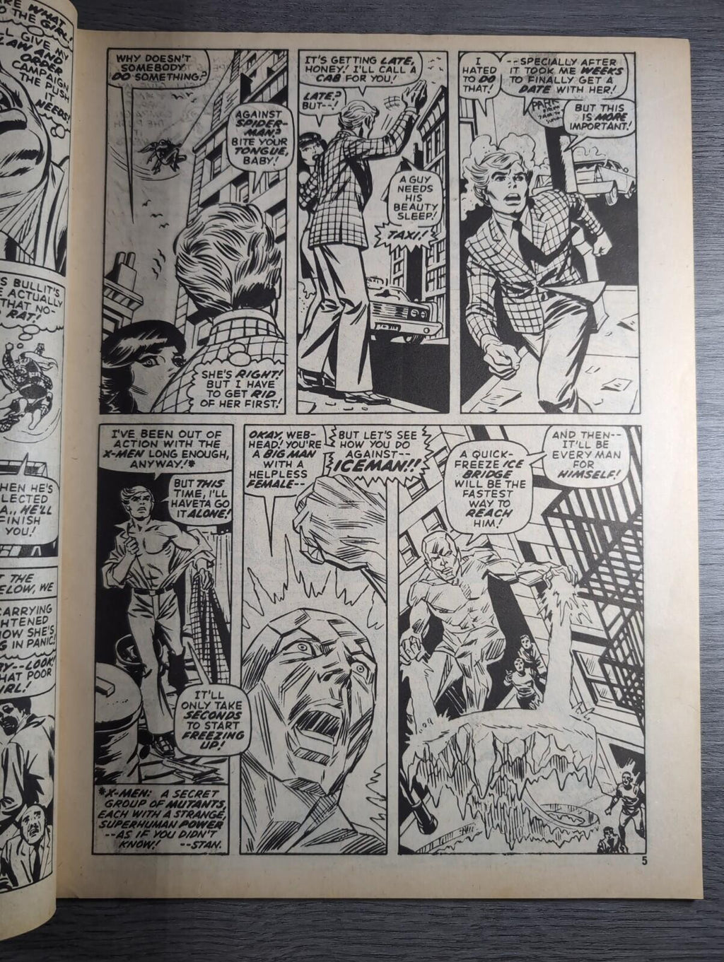 Spider-Man Comics Weekly No 121 Marvel Comics UK 7th June 1975 Vintage Comic