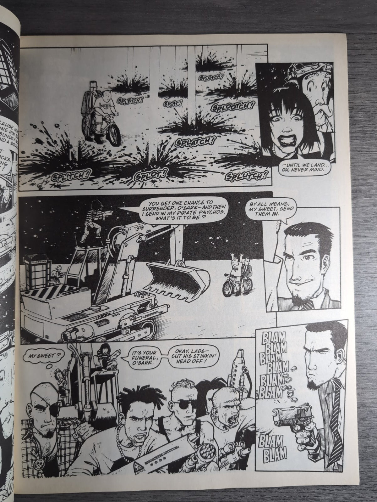 2000AD Prog 709 Featuring Judge Dredd Comic 15th Dec 1990 Vintage Retro Comic