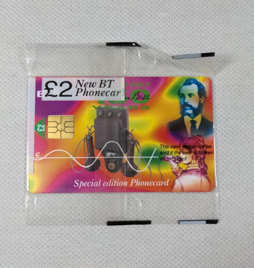 BT Phone Card  Special Edition Unused Vintage £2 Chip Phonecard Unopened Sealed - Retrorama UK