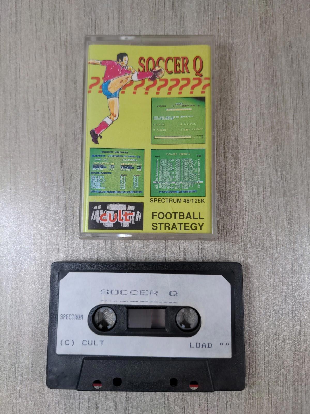 Soccer Q Quiz ZX Spectrum Game Cassette Tested & Working