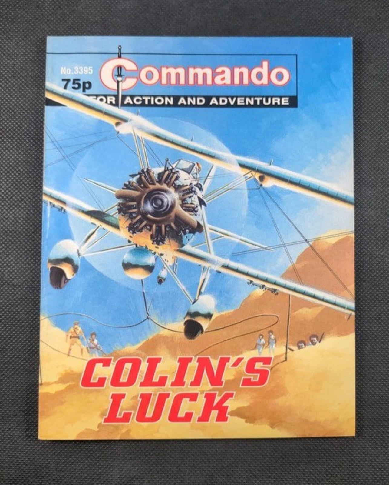 Commando Comic Issue Number 3395 Colin's Luck - Retrorama UK