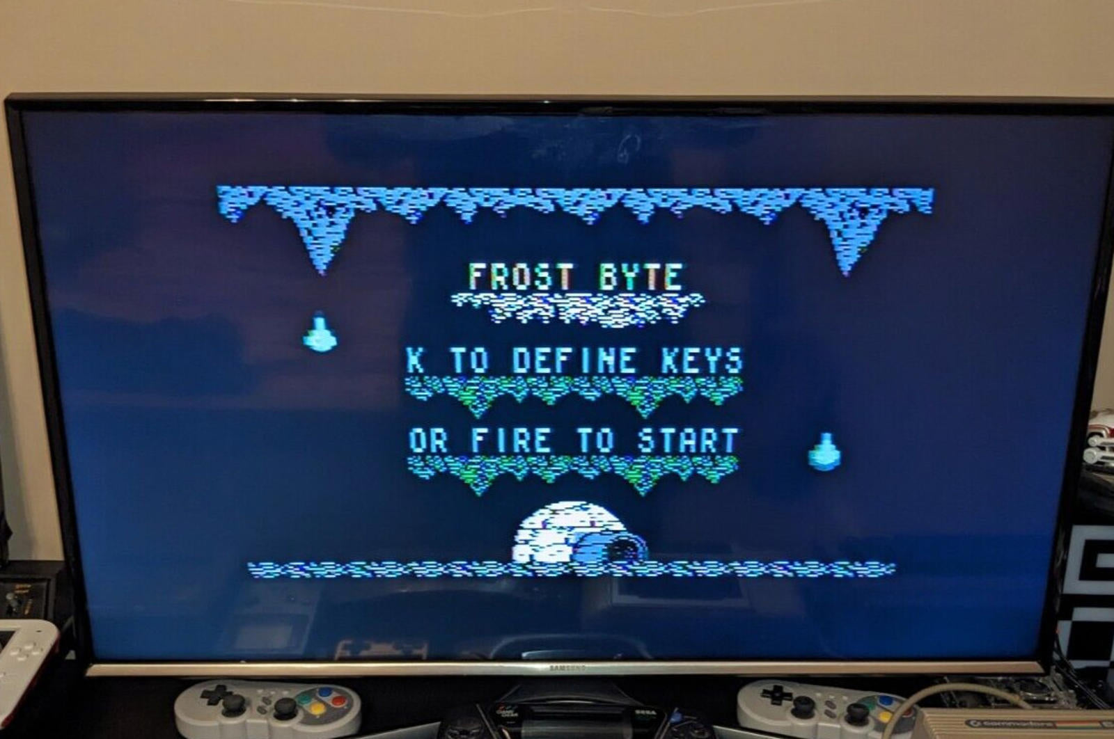 Frost Byte Commodore 64 C64 Video Game Cassette Tested & Working
