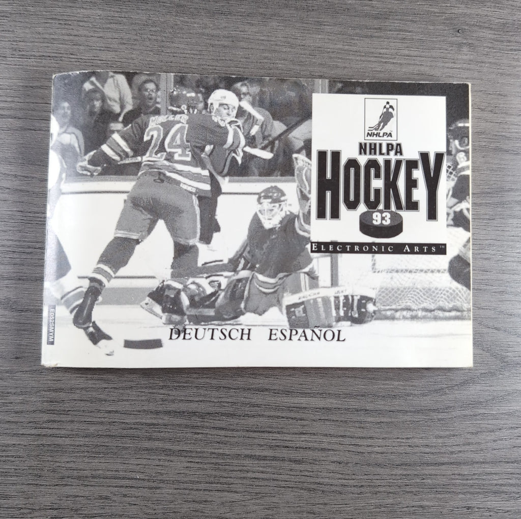 NHLPA Hockey 93 Sega Mega Drive Game Tested & Working UK Pal Region CIB
