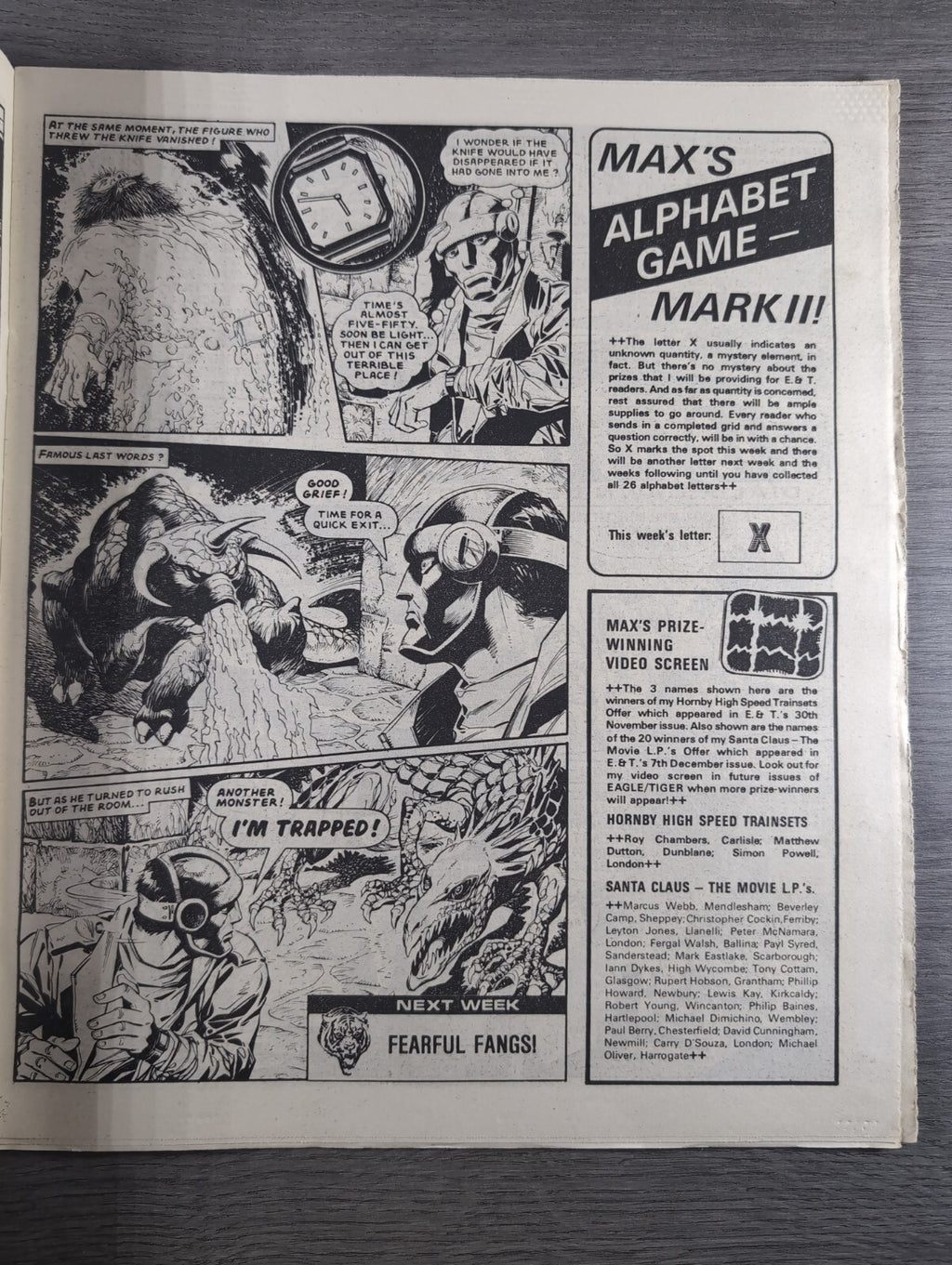 Eagle Comic Issue No. 214 26th April 1988 Vintage Retro UK Comic