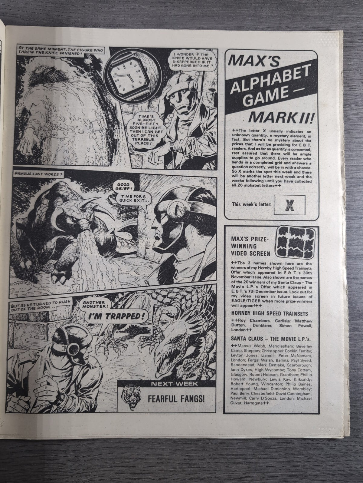 Eagle Comic Issue No. 214 26th April 1988 Vintage Retro UK Comic