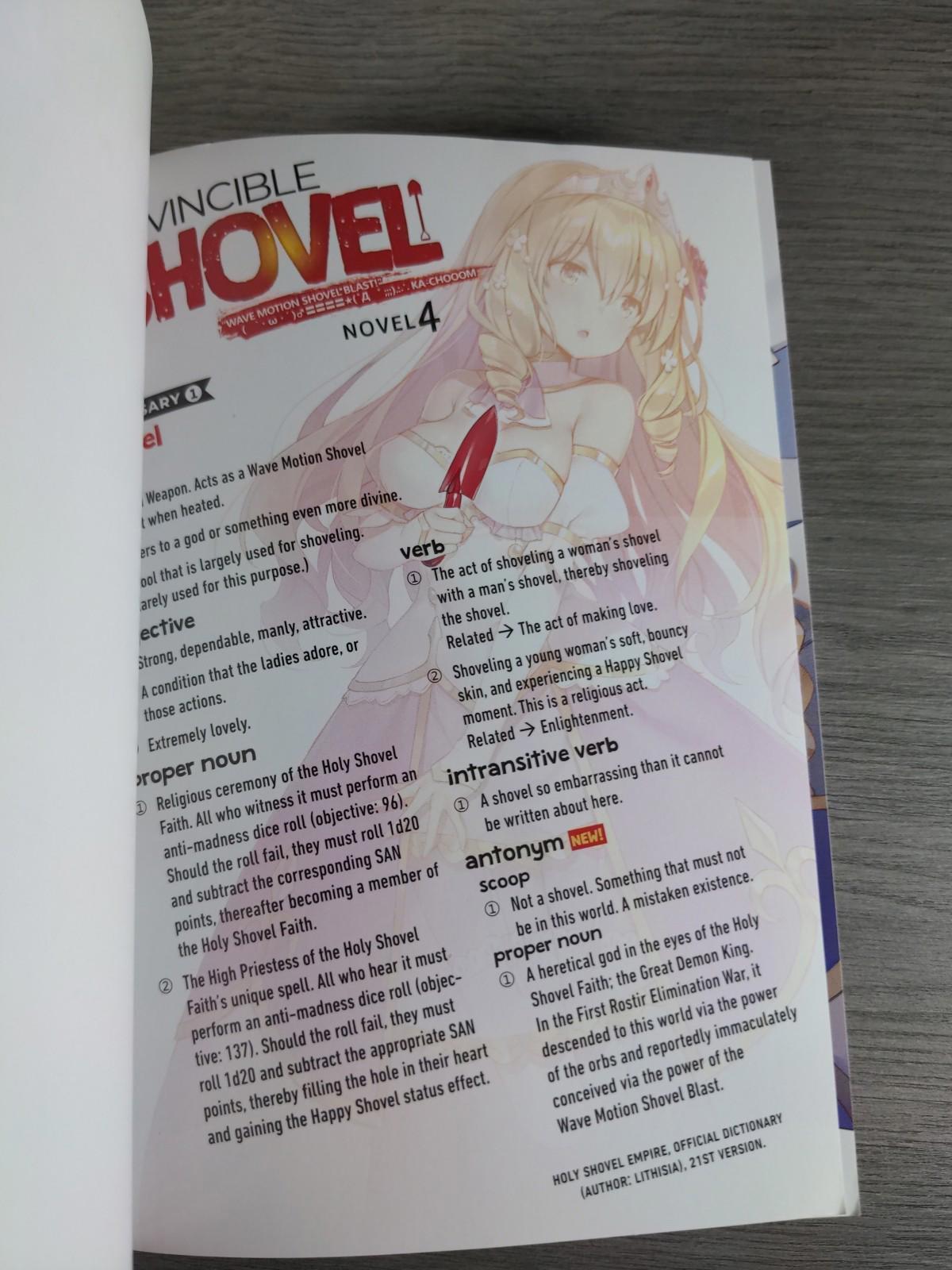 The Invincible Shovel Vol 4 Yasohachi Tsuchise Paperback Book Light Novel