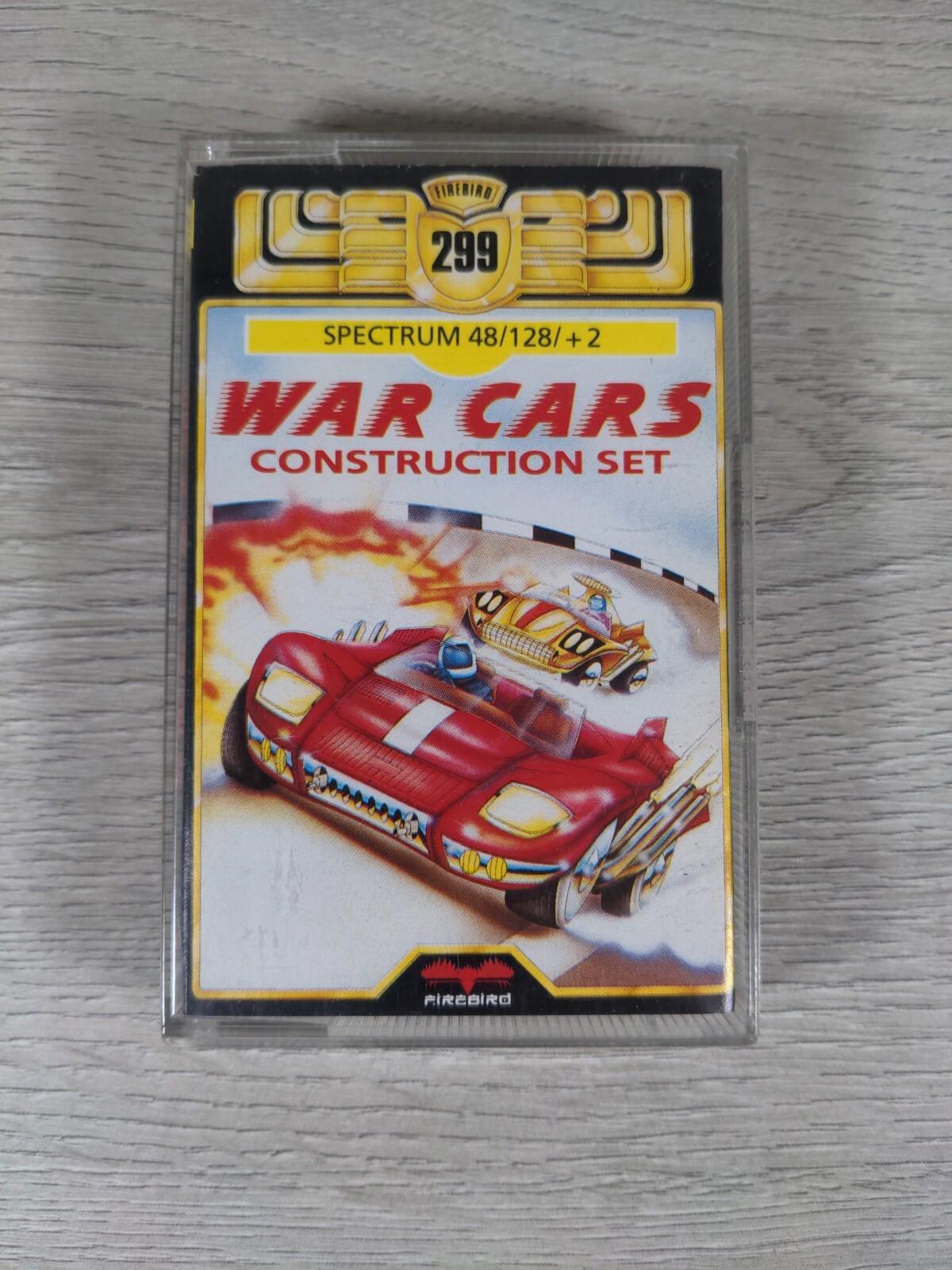 War Cars Construction Set ZX Spectrum 48K 128K Game Cassette Tested & Working