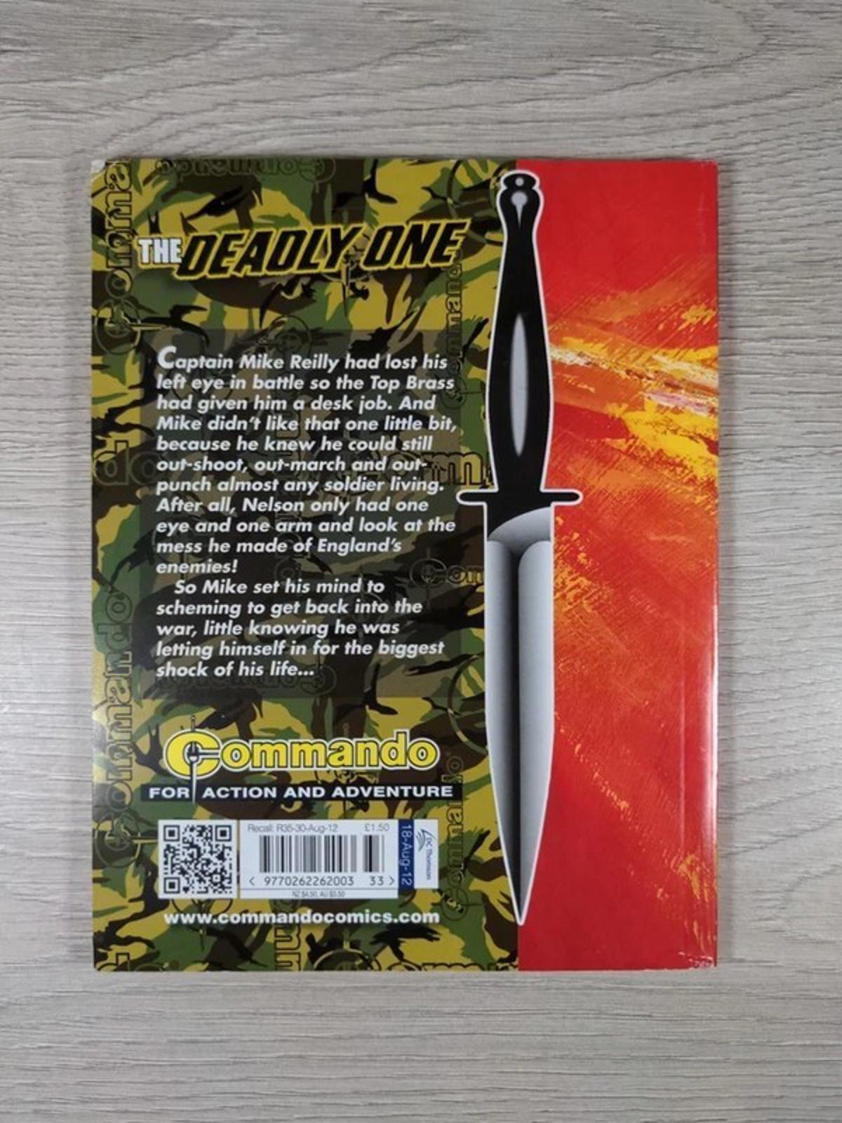Commando Comic Issue Number 4524 The Deadly One