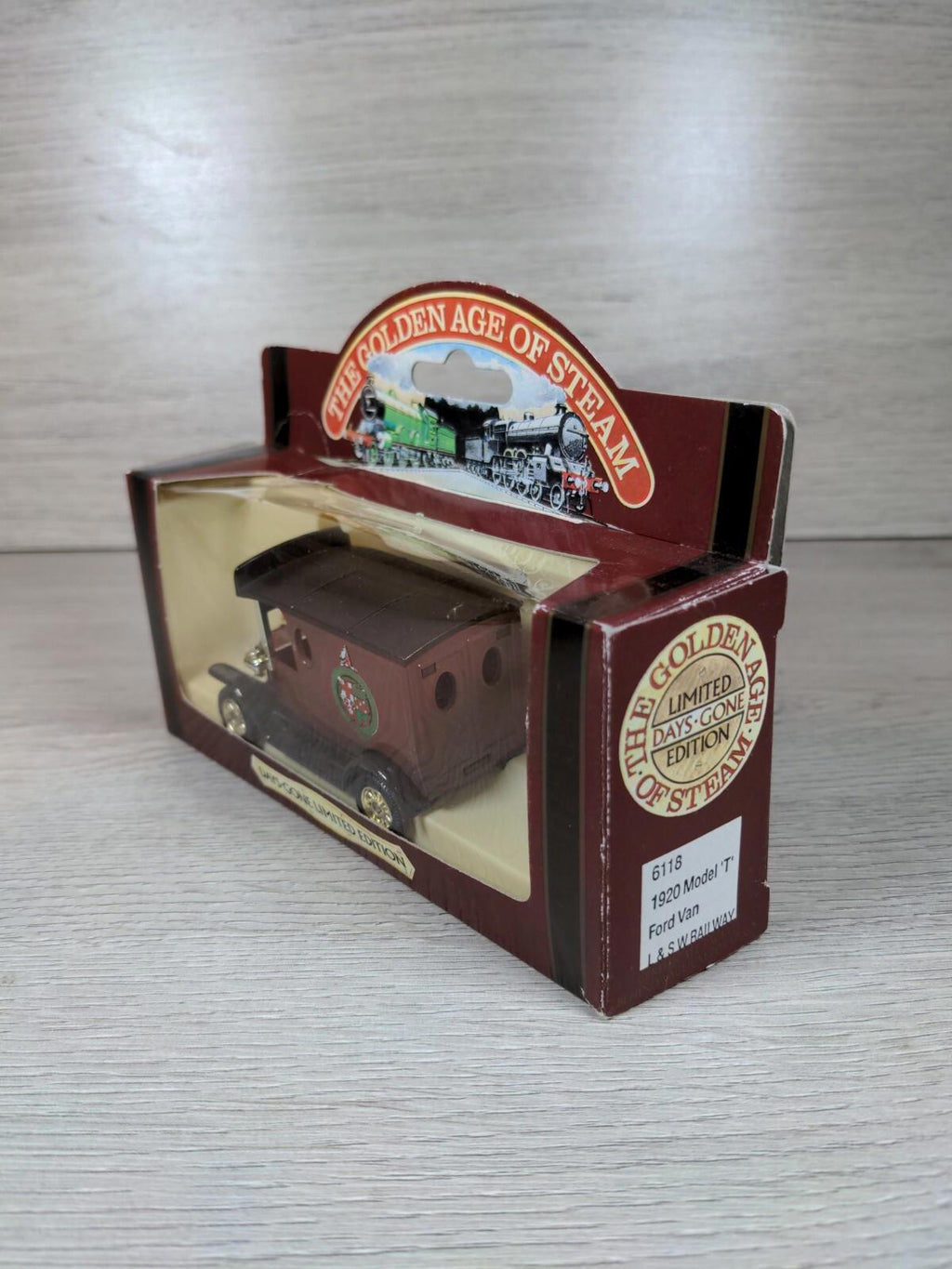 Lledo The Golden Age of Steam 1920 Model T Ford Diecast Van 6118 L & SW Railway - Retrorama UK
