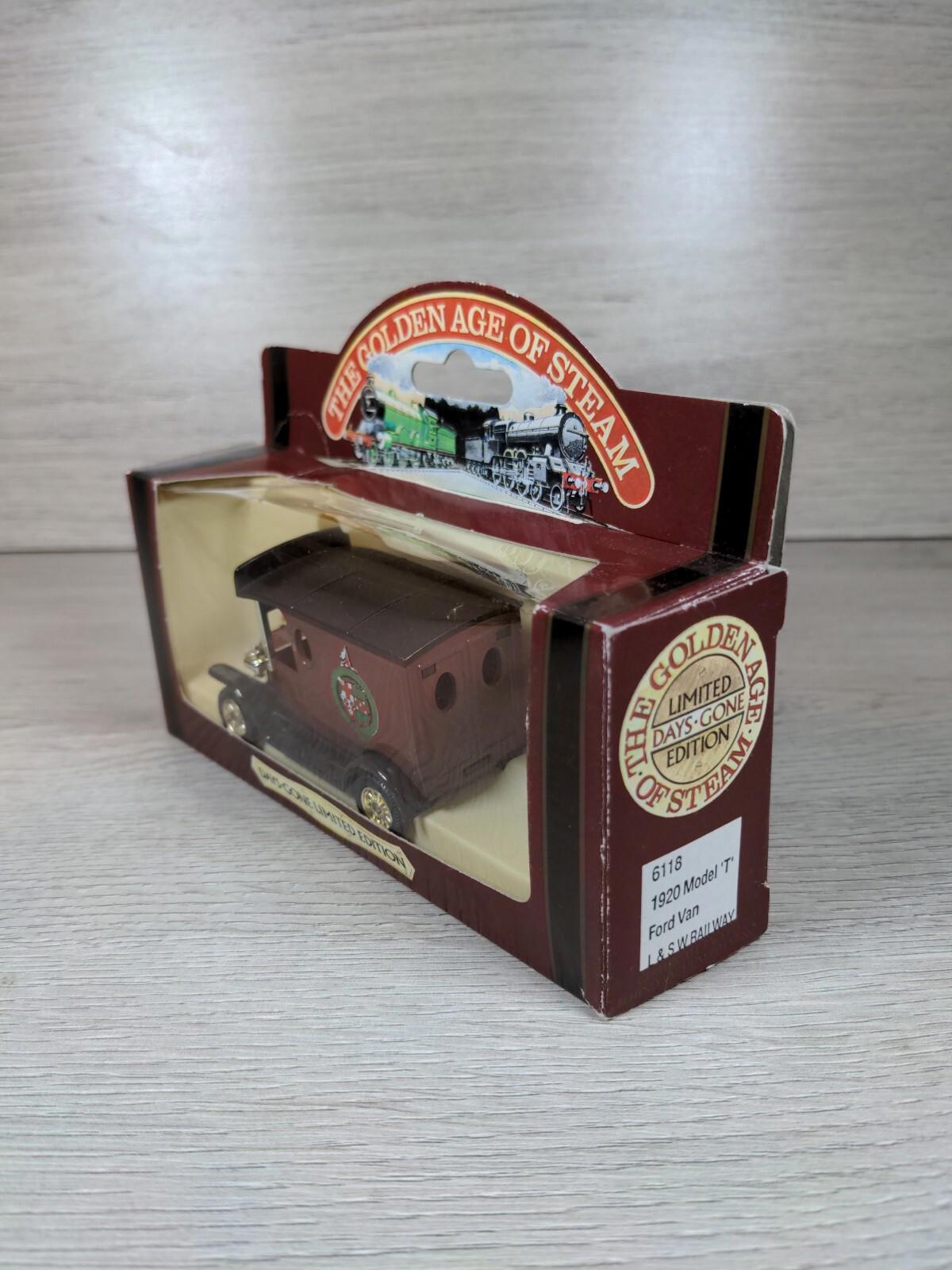Lledo The Golden Age of Steam 1920 Model T Ford Diecast Van 6118 L & SW Railway - Retrorama UK