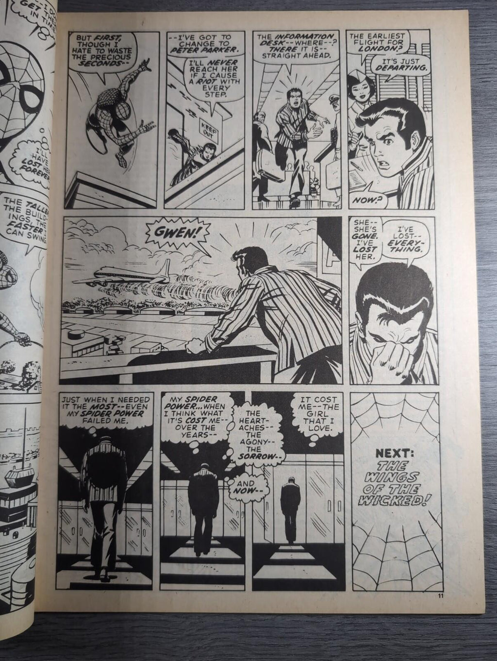 Spider-Man Comics Weekly No 124 Marvel Comics UK 28th June 1975 Vintage Comic