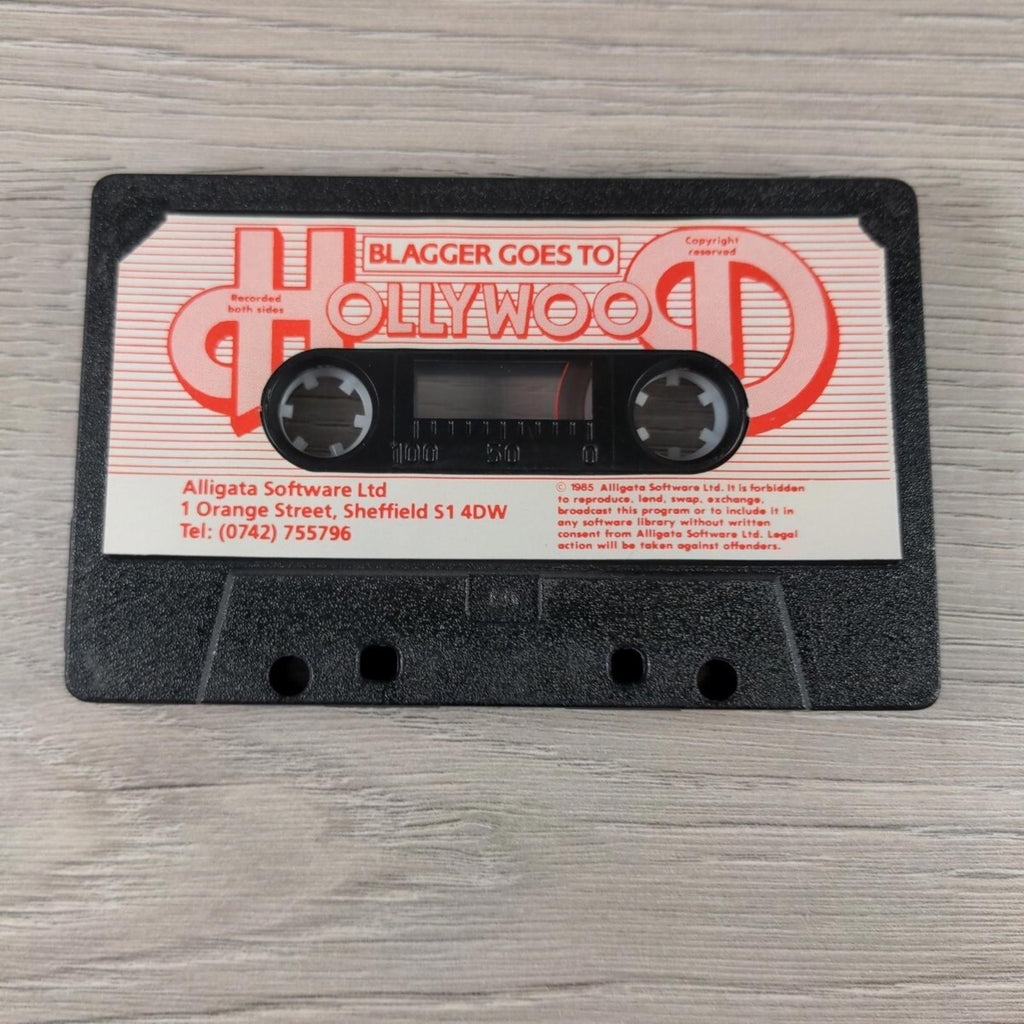 Blagger Goes To Hollywood Commodore 64 C64 Video Game Cassette Tested & Working
