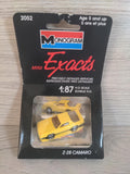 Monogram Mini Exacts Z-28 Camaro No 2052 Diecast Model Car 1:87 H.O Scale - Retrorama UK
