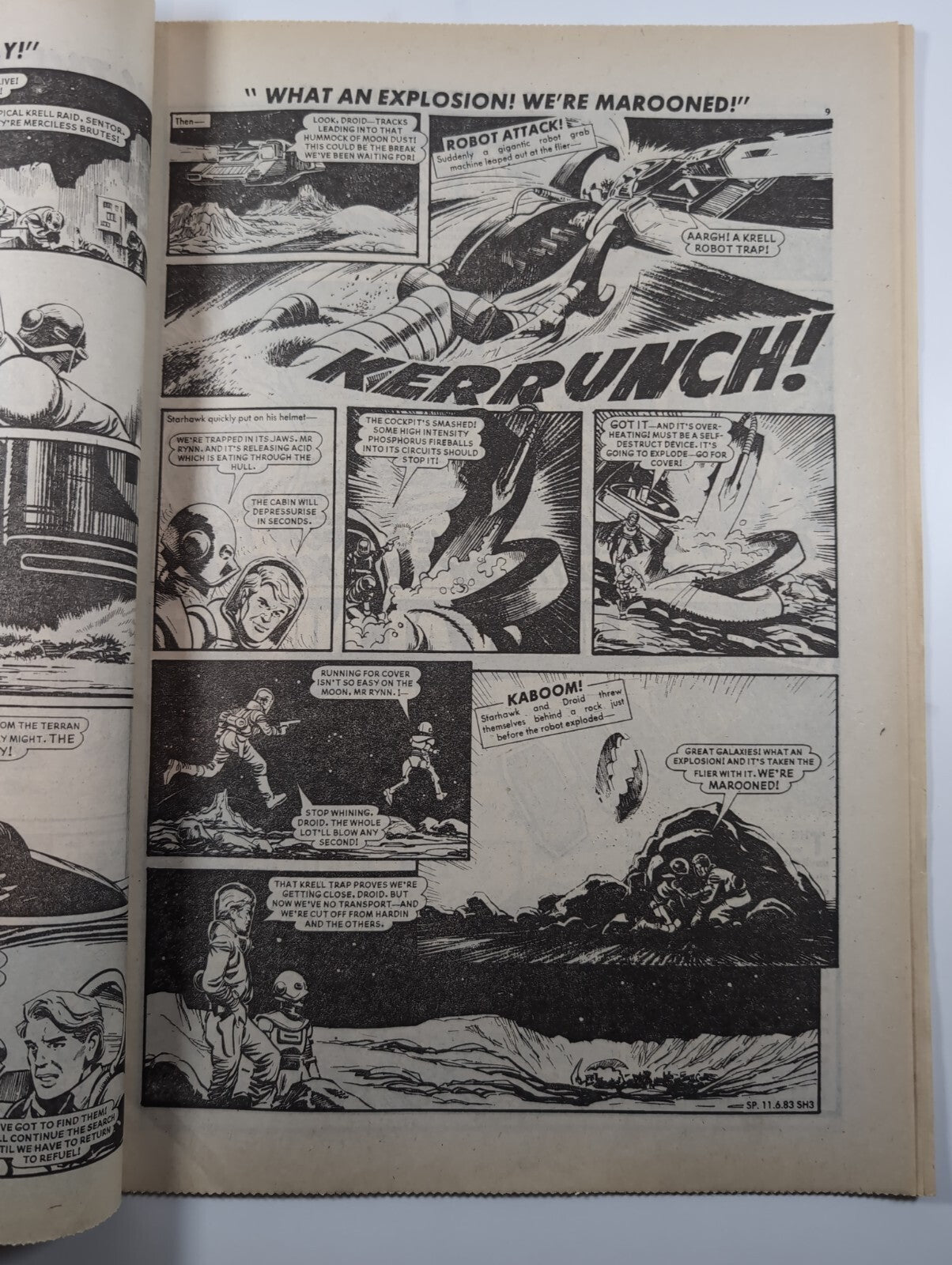 Spike Comic Issue No. 21 June 11th 1983 D.C Thomson Vintage Retro Comic